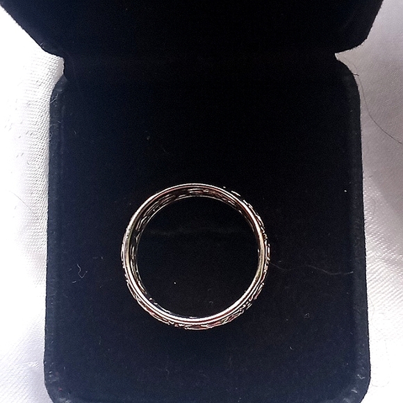 ❗️SOLD❗️14k White Gold Unisex Ring - Picture 4 of 13